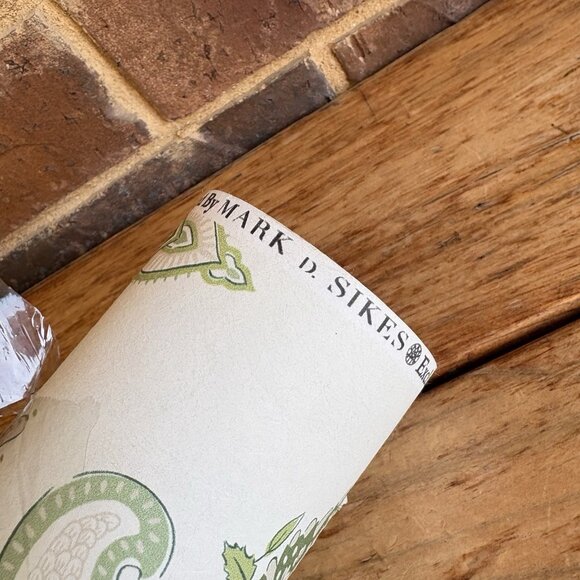 Mark D. Sikes Montecito Medallion Leaf Green Wallpaper 10 Yds New Open Box - Picture 5 of 10